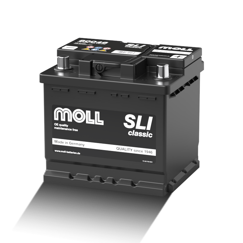 MOLL 80046 SLI classic Starterbatterie 12V 46Ah